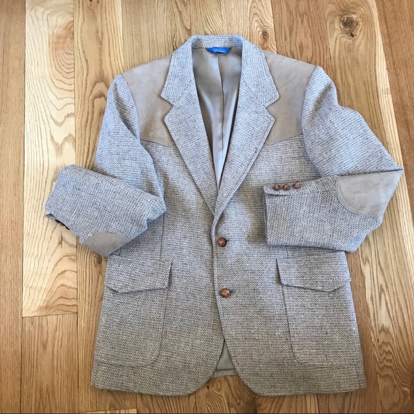 ❤️ SOLD ❤️ PENDLETON WOOL AND SUEDE BLAZER - Picture 3 of 8